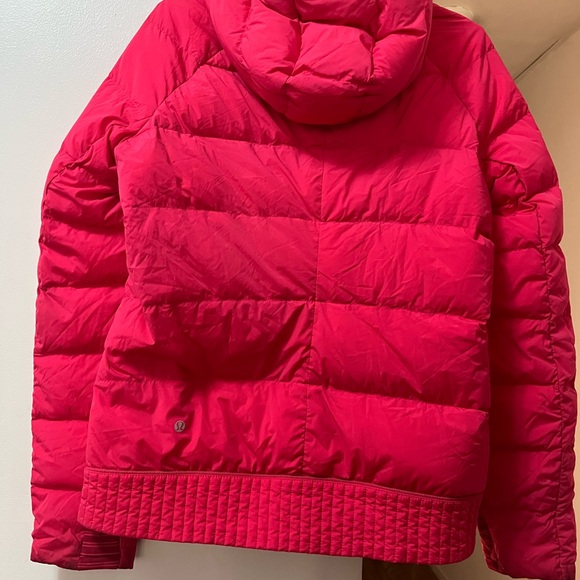 Lululemon neon pink Puffer Jacket - Picture 1 of 7